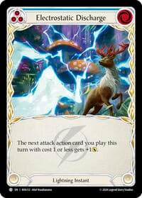Electrostatic Discharge (Blue) - Rosetta - Flesh and Blood TCG card