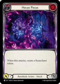 Hocus Pocus (Red) - Rosetta - Flesh and Blood TCG card