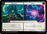 Regrowth // Shock - Rosetta - Flesh and Blood TCG card
