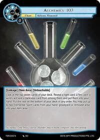 Alchemics 103 - The Battle at the Sacred Ruins - Force of Will card