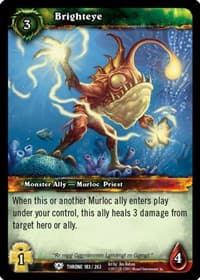 Brighteye - Throne of the Tides - WoW card