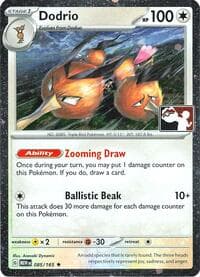 Dodrio - 085/165 (Cosmos Holo) - Prize Pack Series Cards - Pokemon card
