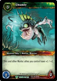 Chumly - Throne of the Tides - WoW card