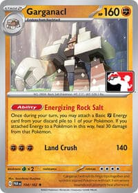 Garganacl - Prize Pack Series Cards - Pokemon card