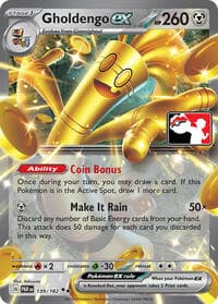 Gholdengo ex - Prize Pack Series Cards - Pokemon card