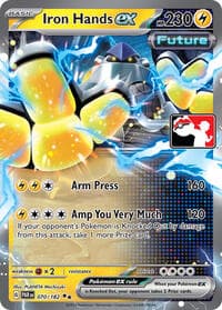 Iron Hands ex - Prize Pack Series Cards - Pokemon card