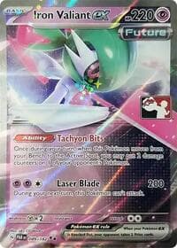 Iron Valiant ex - Prize Pack Series Cards - Pokemon card