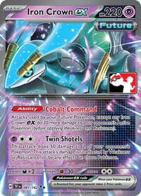 Iron Crown ex - Prize Pack Series Cards - Pokemon card