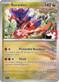 Koraidon - Prize Pack Series Cards - Pokemon card