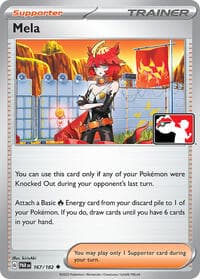 Mela - Prize Pack Series Cards - Pokemon card