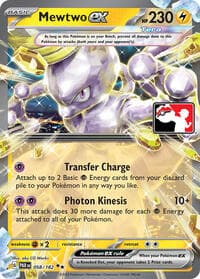 Mewtwo ex - Prize Pack Series Cards - Pokemon card