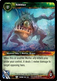 Nibbler - Throne of the Tides - WoW card