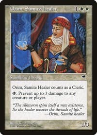 Orim, Samite Healer - Tempest - Magic: The Gathering card