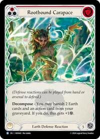 Rootbound Carapace (Red) - Rosetta - Flesh and Blood TCG card