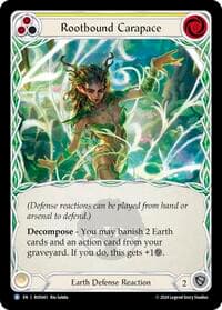 Rootbound Carapace (Yellow) - Rosetta - Flesh and Blood TCG card