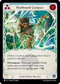 Rootbound Carapace (Blue) - Rosetta - Flesh and Blood TCG card