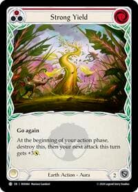 Strong Yield (Red) - Rosetta - Flesh and Blood TCG card