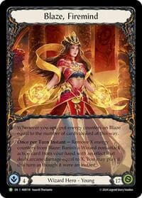 Blaze, Firemind - HER118 - Flesh and Blood: Promo Cards - Flesh and Blood TCG card