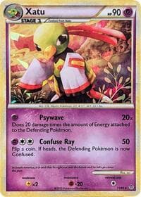 Xatu - 11/95 (Cracked Ice Holo) - Blister Exclusives - Pokemon card