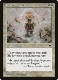 Orim's Prayer - Tempest - Magic: The Gathering card