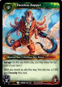 Faceless Sapper - Throne of the Tides - WoW card