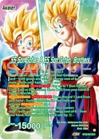 Son Goten // SS Son Gohan & SS Son Goten, Brothers - Expansion Deck Box Set 24: Premium 7th Anniversary Box 2024 - Dragon Ball Super: Masters card