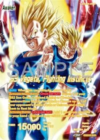 Vegeta // SS Vegeta, Fighting Instincts - Expansion Deck Box Set 24: Premium 7th Anniversary Box 2024 - Dragon Ball Super: Masters card