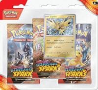 Surging Sparks 3 Pack Blisters [Zapdos] - SV08: Surging Sparks - Pokemon card
