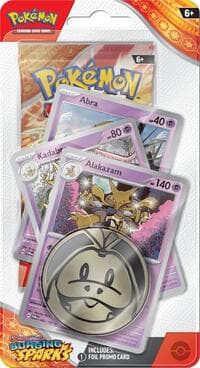 Surging Sparks Premium Checklane Blister [Alakazam] - SV08: Surging Sparks - Pokemon card