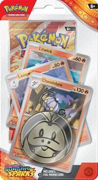 Surging Sparks Premium Checklane Blister [Chandelure] - SV08: Surging Sparks - Pokemon card