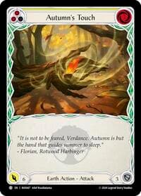 Autumn's Touch (Yellow) - Rosetta - Flesh and Blood TCG card