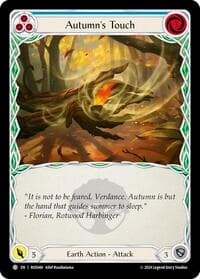 Autumn's Touch (Blue) - Rosetta - Flesh and Blood TCG card