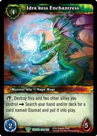 Idra'kess Enchantress - Throne of the Tides - WoW card