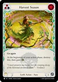 Harvest Season (Yellow) - Rosetta - Flesh and Blood TCG card