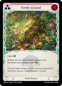 Fertile Ground (Red) - Rosetta - Flesh and Blood TCG card