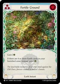 Fertile Ground (Blue) - Rosetta - Flesh and Blood TCG card