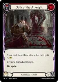 Oath of the Arknight (Red) - Rosetta - Flesh and Blood TCG card