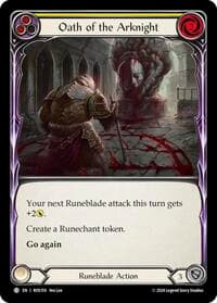 Oath of the Arknight (Yellow) - Rosetta - Flesh and Blood TCG card
