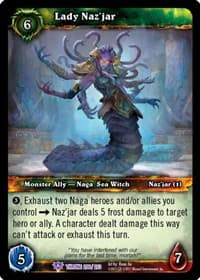 Lady Naz'jar - Throne of the Tides - WoW card