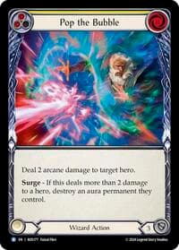 Pop the Bubble (Yellow) - Rosetta - Flesh and Blood TCG card