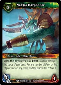 Naz'jar Harpooner - Throne of the Tides - WoW card