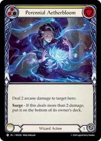 Perennial Aetherbloom (Yellow) - Rosetta - Flesh and Blood TCG card