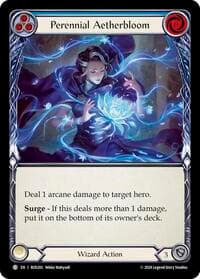 Perennial Aetherbloom (Blue) - Rosetta - Flesh and Blood TCG card