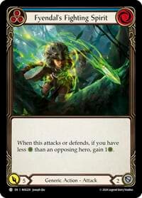 Fyendal's Fighting Spirit (Blue) - Rosetta - Flesh and Blood TCG card