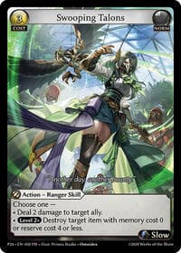 Swooping Talons - Promotional Cards - Grand Archive TCG card
