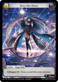 Scry the Skies - Promotional Cards - Grand Archive TCG card
