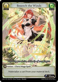 Beseech the Winds - Promotional Cards - Grand Archive TCG card