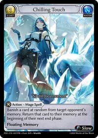 Chilling Touch - Promotional Cards - Grand Archive TCG card