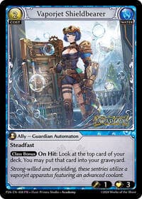 Vaporjet Shieldbearer - Promotional Cards - Grand Archive TCG card