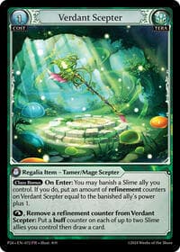 Verdant Scepter - Promotional Cards - Grand Archive TCG card